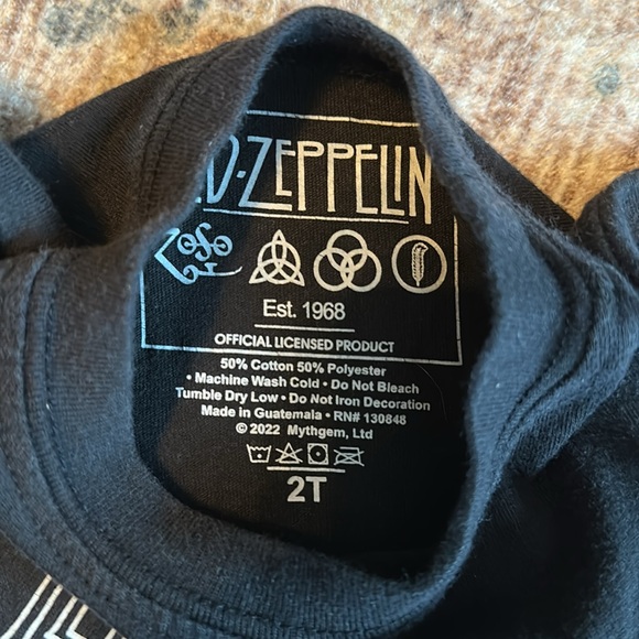 Led Zeppelin Toddler Shirt - Picture 2 of 2